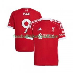 Fußballtrikots Liverpool ISAK 9 2025-2026 Kurzarm Heimtrikotsatz kaufen